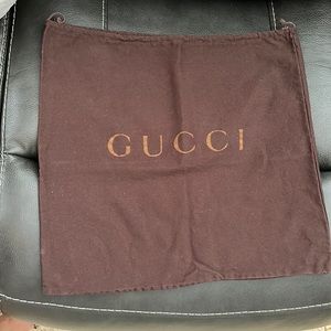 Gucci Brown Dust Bag